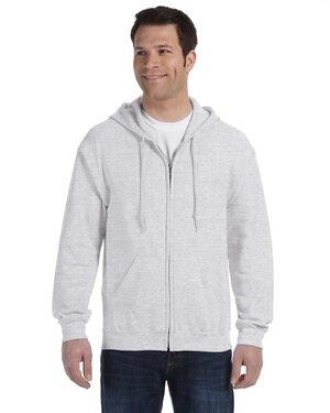 Gildan sweatshirt with zipper for men black