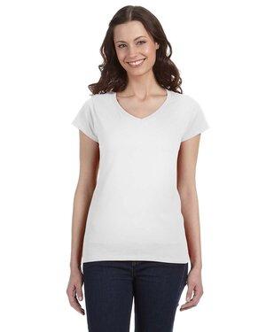 Gildan 64V00L - Ladies Softstyle V-Neck T-Shirt