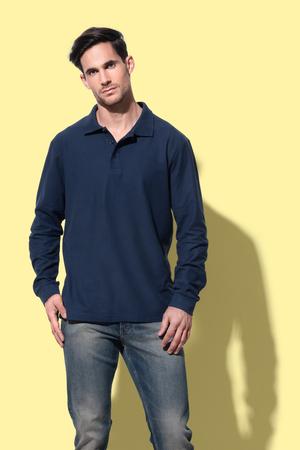 Stedman ST3400 - Classic Long Sleeve Cotton Polo 170gm