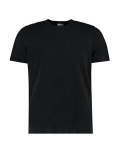 KUSTOM KIT KK507 - FASHION FIT COTTON T-SHIRT Black