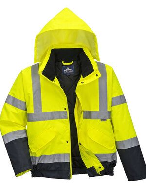 PORTWEST S463/S266 - HI-VIS BOMBER JACKET