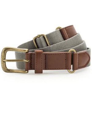 ASQUITH AND FOX AQ902 - FAUX LEATHER AND CANVAS BELT