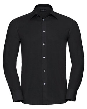 RUSSELL R922M - LONG SLEEVE TAILORED OXFORD SHIRT