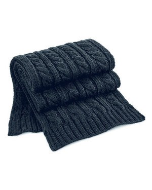 BEECHFIELD B499 - CABLE KNIT MELANGE SCARF