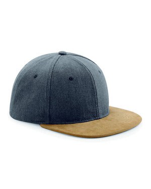 BEECHFIELD B668 - SUEDE PEAK SNAPBACK