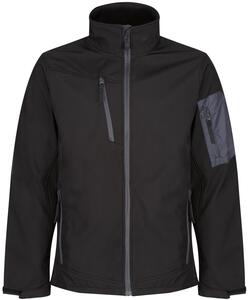 Regatta Professional RTRA674 - Arcola 3 Layer Softshell Black/Seal Grey