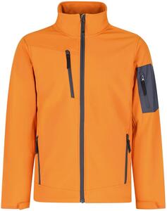 Regatta Professional RTRA674 - Arcola 3 Layer Softshell Sun Orange/Seal Grey