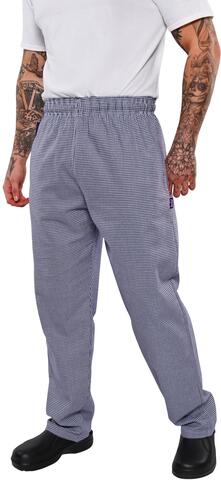 BonChef B704 - Check Baggy Chef Trouser