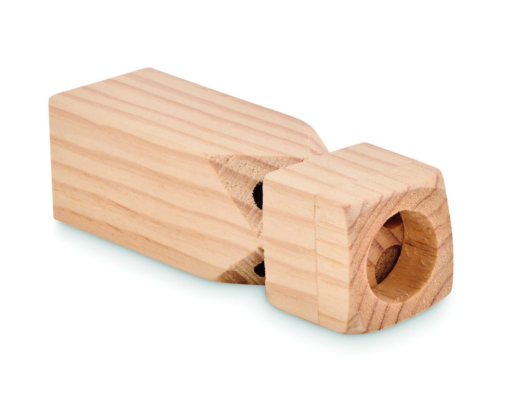 GiftRetail MO6833 - SILVA Wooden train whistle