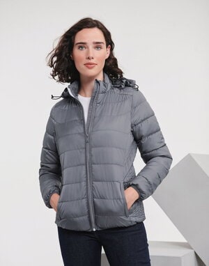 RUSSELL R-440F-0 - LADIES HOODED NANO JACKET