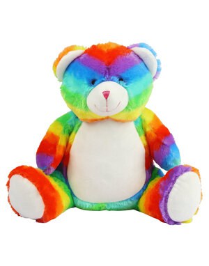 MUMBLES BEARS MM555 - ZIPPIE RAINBOW BEAR