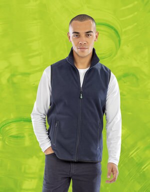 RESULT R904X - RECYCLED FLEECE POLARTHERMIC BODYWARMER